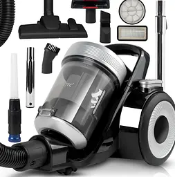 Пилосос безмішковий контейнерний Maltec TURBO CYCLONE PRO-4000W 900 Вт 2 л HEPA-фільтр 12-в-1 - мініатюра 2
