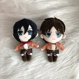 М'яка іграшка Ерен Єгер з аніме Атака Титанів attack on titan  - мініатюра 2
