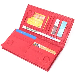 Жіночий шкіряний гаманець ST Leather 9,5х18,5х1,5 см acs0028468 - мініатюра 2