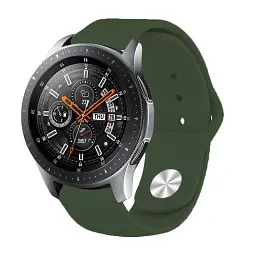 Силіконовий ремінець BeCover для Amazfit Stratos 1/2/2S/3/GTR 2/GTR 47mm/GTR Lite 47mm/Nexo/Pace Green (706387) - мініатюра 4