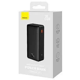 Портативний ЗП Baseus Airpow 20W 30000mAh (PPQD09010) Black - мініатюра 6