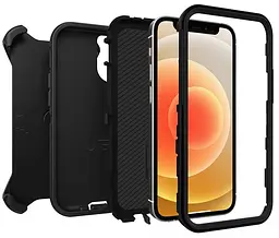 Чохол протиударний з кліпсою OtterBox Defender 77-65449 для iPhone 12 Pro Max (6.7") Black - мініатюра 2