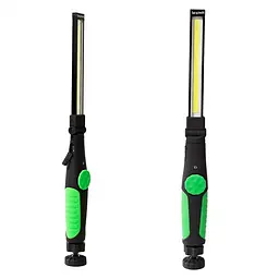 Ліхтар акумуляторний WORKLIGHT-W55-COB поворот 180o з магнітом зелений - мініатюра 8
