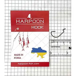 Гачок офсетний HARPOON 4 (5шт/уп)