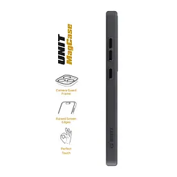 Чехол Samsung Galaxy S25 Ultra 5G, Unit MagSafe, черный, прозрачный, магсейф, противоударный, магнитный, панель-накладка с поддержкой MagSafe, с поддержкой беспроводной зарядки, TPU+PC, защита всего корпуса, ударопрочный, ArmorStandart (ARM82265) - мініатюра 3