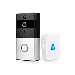 Дверний WiFi дзвінок 2Mp Light Vision VLC-01IVP Silver з ІЧ-датчиком руху (75-00079) - мініатюра 1