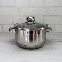 Каструля з кришкою Edenberg EB-3005 нержавіюча сталь 3,0 л 20x11,5 см