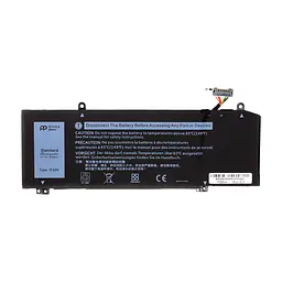 Акумулятор до ноутбука DELL Alienware M15 R1 2018 (1F22N) 15.4V 3000mAh PowerPlant (NB441907)