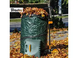 Кошик садовий BRADAS на колесах складний багатофункціональний GARDEN MULTIBIN 160л TQ-M160 - мініатюра 3