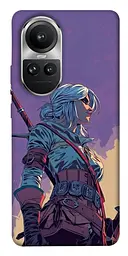 TPU чохол Demsky The witcher ciri для Oppo Reno 10