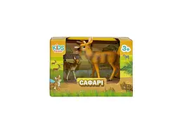 Набір тварин KIDS TEAM ANIMALS в асортименті Сафарі Q9899-A38 - мініатюра 5