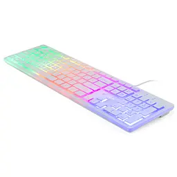 Клавіатура Vinga KB410 White - мініатюра 8