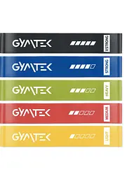 Набір резинок для фітнесу Gymtek 0,5-30кг 5 штук