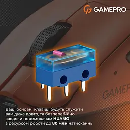Миша GamePro Genesis Avenger Orange (GM096O) - мініатюра 12