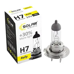 Галогенова лампа Solar H7 24V 100W PX26d Starlight +30%(2417)