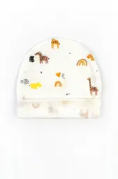 Шапочка у пологовий для немовлят з підворотом Little Africa
