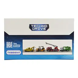 Автомодель TechnoDrive City service Навантажувач жовтий (510224.270) - мініатюра 12