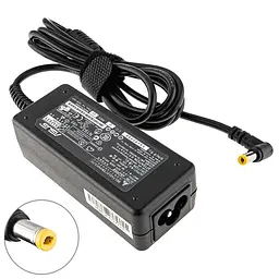 Блок живлення для нетбука Asus 12V 3A 36W 4.8*1.7мм 3 hole L-подібний роз'єм чорний