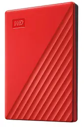 Зовнішній жорсткий диск WD My Passport 4TB Red (WDBPKJ0040BRD-WESN) [68595] - мініатюра 3
