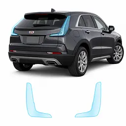 Антигравійна захисна бронеплівка за лекалами для Cadillac XT4 I 2019-2023 - задні ліхтарі стопи