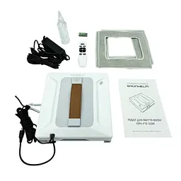 Робот для миття вікон Grunhelm GRH-F18-02W 72 Вт білий - мініатюра 3