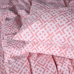 Комплект постільної білизни бязь MIRSON Abstract Pink 143х210см (2200013166689) - мініатюра 5