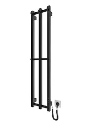 Електрична рушникосушарка HF Slim 1170x250 black matte 3.164.045613.BM, Чорний матовий, нижнее, Електронний