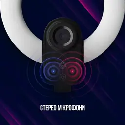 Веб-камера Lorgar Circulus 910 Streaming 5MP 1944 Auto Focus Stereo (LRG-SC910) - мініатюра 9