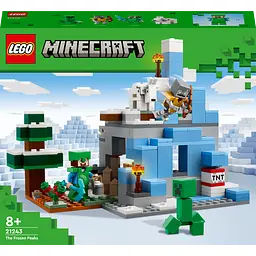 Конструктор LEGO Minecraft Замерзлі верхівки, 304 предмети (21243)