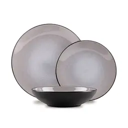 Сервіз столовий 18 предметів на 6 персон Berlinger Haus Taupe Collection (BH-10002)