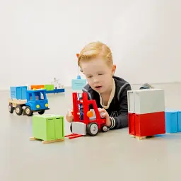 Іграшка New Classic Toys Навантажувач червоний (10920) - мініатюра 2