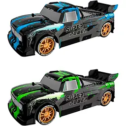 Машинка на радіокеруванні JJRC Q123 Off-Road Truck Drifting Car Black/Blue [102356] - мініатюра 3