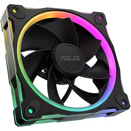 Комплект вентиляторів ASUS PRIME MR120 REVERSE ARGB BLACK 3IN1 (90DA00L0-B09020) - мініатюра 3