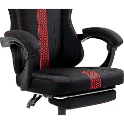 Геймерське крісло GT Racer X-2331 Fabric Black/Red - мініатюра 7
