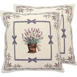 Наволочка гобеленова Lefard Home Textile  Lilac 47х47 см (716-092) - мініатюра 2