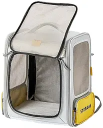 Рюкзак-переноска Petkit Breezy xZone Pet Carrier Grey (P7703) - мініатюра 4