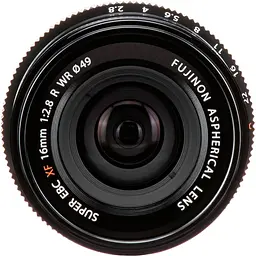 Об'єктив Fujifilm XF 16mm f/2.8 R WR Black (16611667) [137388] - мініатюра 4
