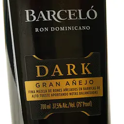 Ром Barcelo Gran Anejo Dark 37.5% 0.7 л - мініатюра 6