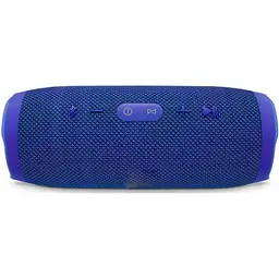 Портативна акумуляторна Bluetooth колонка бездротова переносна акустика бумбокс 20W MP3 UKC E3 CHARGE3 синя - мініатюра 7