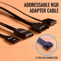 Вентилятор Aerocool Astro 12 ARGB (ACF3-AT10217.01) (Astro 12 ARGB 6-pin) - мініатюра 4