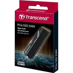 Накопичувач SSD Transcend m.2 NVMe 1Tb PCIe 4.0 (MTE250H) 960 1024 (TS1TMTE250H) - мініатюра 3