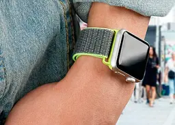 Нейлоновый ремінець Primo для годинника Apple Watch 38 мм, 40 мм, 41 мм Green - мініатюра 6