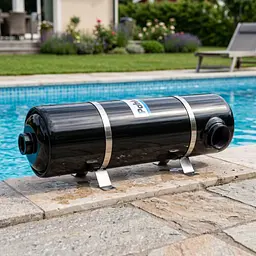 Теплообмінник для басейну Pahlen Maxi-Flo 40 кВт трубчастий з нержавіючої сталі - мініатюра 3