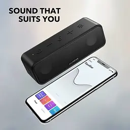 Портативна акустика Anker Soundcore 3 black 16 Вт IPX7 Bluetooth 5.0 - мініатюра 4