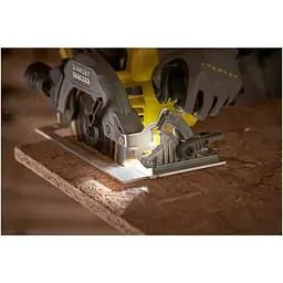 Циркулярна пила ручна Stanley Fatmax V20 з 2 акумуляторами та кейсом (SFMCS500M2K-QW) - мініатюра 5