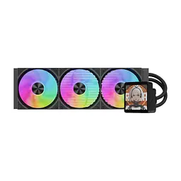 Система жидкостного охлаждения DARKFLASH DV360S MAX BLACK - миниатюра 3