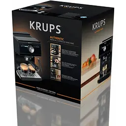 Кавоварка Krups Authentic C50 ріжкова з ручним капучинатором 2 л чорна (XP381810) - мініатюра 3
