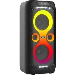 Акустична система 1.0 Energizer 50Вт Bluetooth 5.3/RMS/TF/USB/AUX/TWS/MIC, Dual 6.5” Drivers чорна - мініатюра 2