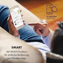 Мобільний кондиціонер вентилятор Klarstein Skytower Grand Smart 480 м3/ч (10035816) - мініатюра 2
