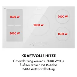 Вбудована індукційна варильна поверхня Klarstein Delicatessa 90 Hybrid (10035200) - мініатюра 10